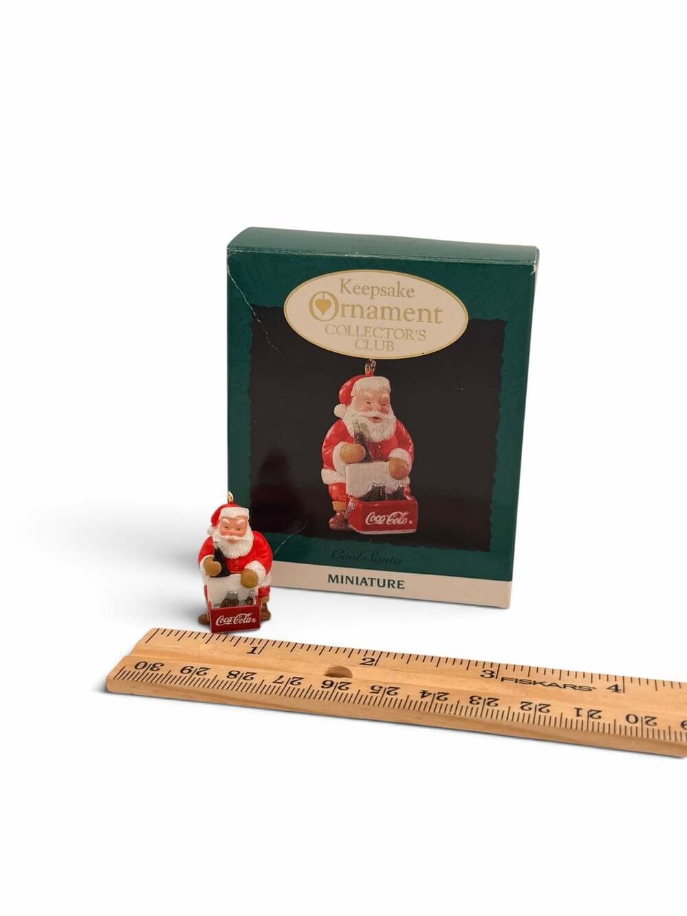Hallmark Keepsake Ornament Collectors Club Cool Santa 1993